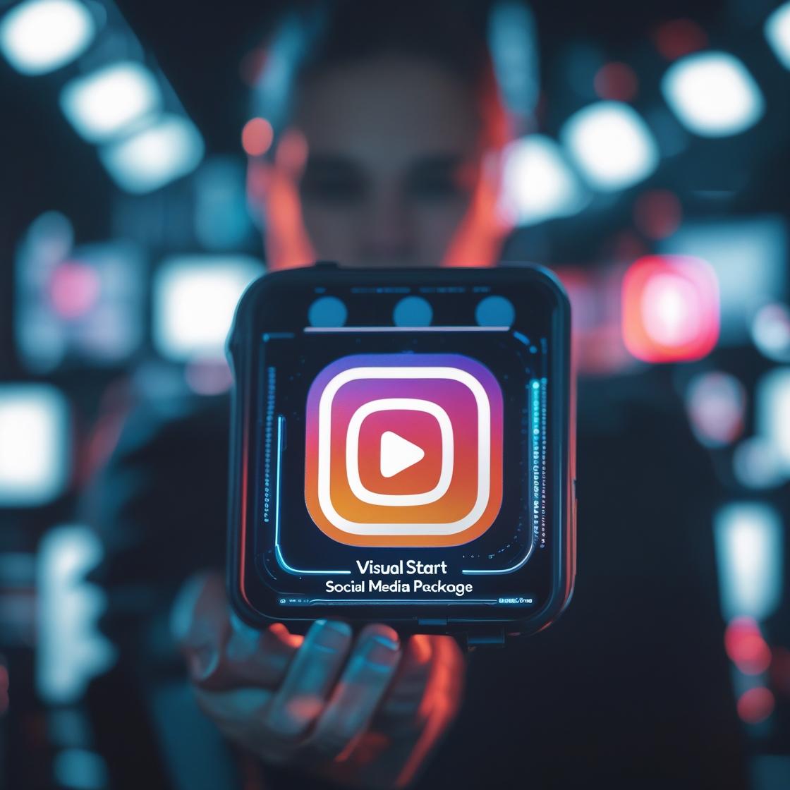 Pacchetto Social VISUAL START – Presenza professionale a piccoli passi